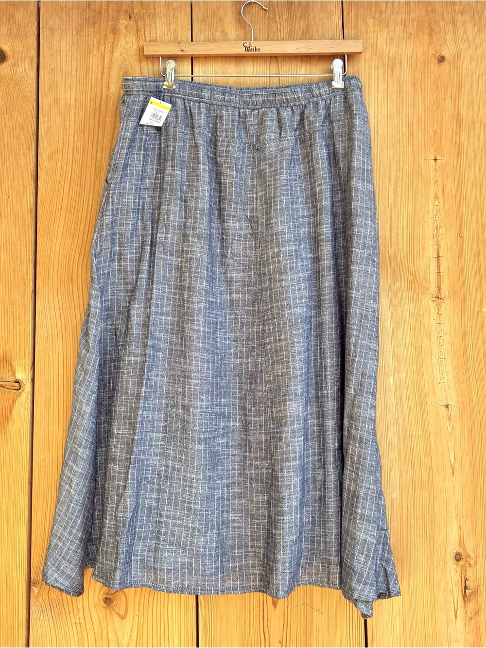 Max Studio NWOT Drawstring Circle Skirt Sz 2X - Picture 6 of 6